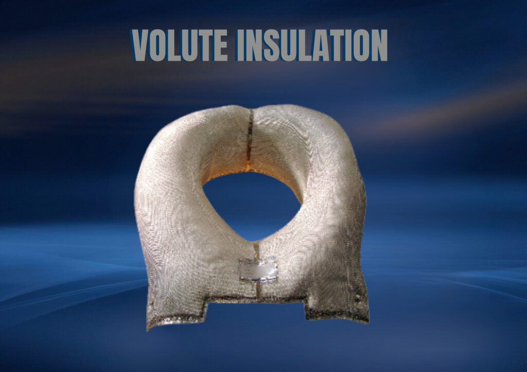 Volute insulation